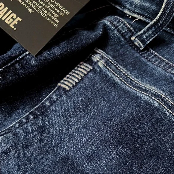 PAGE Verdugo Transcend Vintage Ankle Mid Rise Ultra Skinny Jeans - Picture 4 of 7